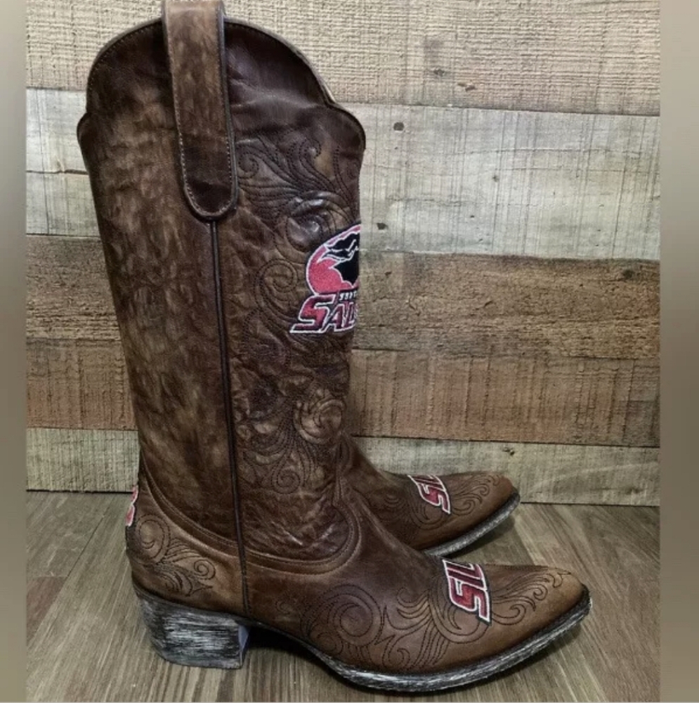 NWT Women's Southern Illinois University Salukis Gameday Boots - Picture 5 of 10